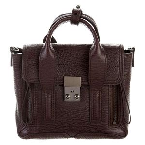 3.1 Phillip Lim Mini Pashli Eggplant Bag